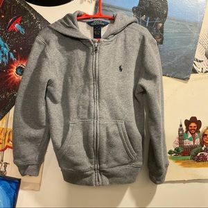 POLO RALPH LAUREN KIDS FULL ZIP HOODIE SZ 6